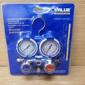 Manifold VALUE Double Gauge VMG-2R22-B-02