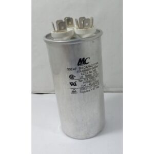 KAPASITOR 3 KAKI AC MEREK MC | 30/2 uF / MIKRO