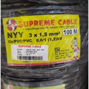 Kabel Supreme NYY 3x1.5 Supreme 100m Hitam