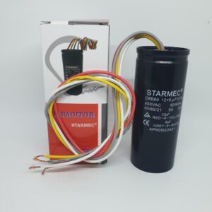 CAPASITOR / KAPASITOR MESIN CUCI 6+12UF / 12+6UF - STARMEC
