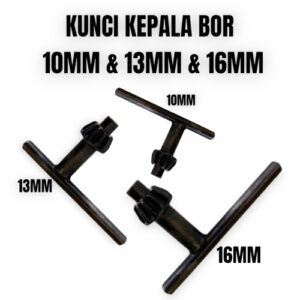 Kunci Bor 10,13, 16 mm